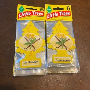 12 Count Little Trees VANILLAROMA Car Home Office